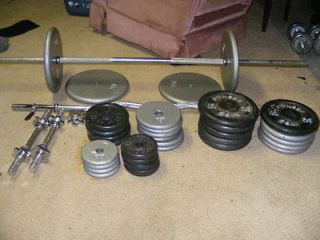 newly listed free weights and bars  150
