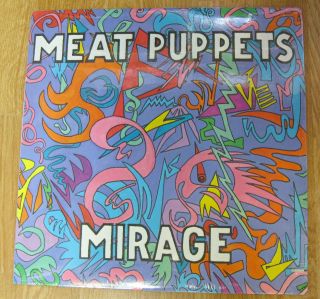 MEAT PUPPETS Mirage LP SEALED/NEW SST 100   1987 original (sawcut) ss 