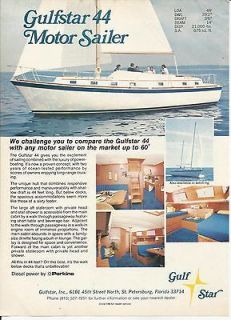 1974 gulfstar 44 motor sailer color ad specs time left