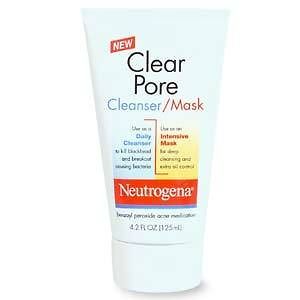 neutrogena clear pore cleanser mask 125ml usa 