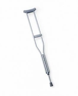 Medline Push Button Crutches, Child, 42   46, Case/2, Model 
