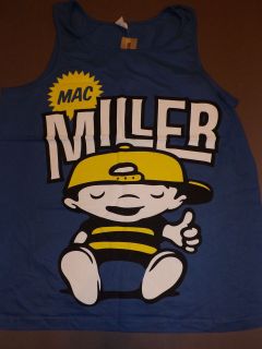 MAC MILLER Chillin Chilling Tank Top T Shirt band concert tour music