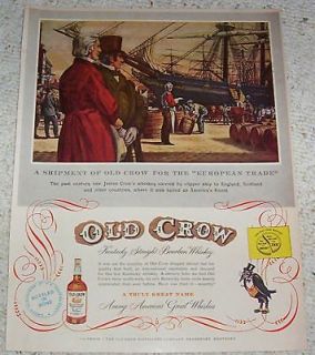 Collectibles  Advertising  Food & Beverage  Distillery  Old Crow 