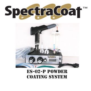 new pss spectracoat es02 p powder coating system time left
