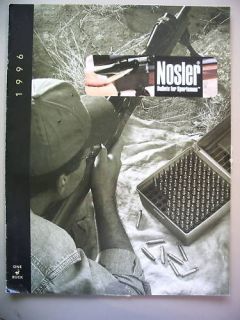nosler bullets for sportsmen catalog 1996  8