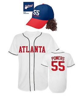 Adult TV Show Eastbound Down Kenny Powers Atlanta Baseball Jersey 