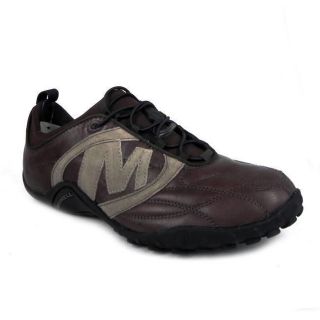 Merrell Striker Goal Mens Leather Soccer Shoes Lace Up Trainers 