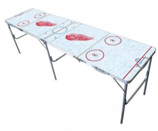 Detroit Red Wings NHL 2 x 8 Multi Purpose Folding Tailgate Party 