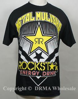 Authentic METAL MULISHA ROCKSTAR Showcase Black T Shirt S M L XL XXL 