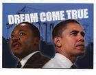 Barack Obama Malcolm X Rosa Parks Martin L King Poster