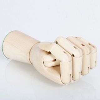 Wooden Artist Manikin Female Right Hand Articulated Art Class 