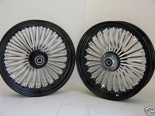 black mammoth fat spoke wheels harley 16x3 5 16x3 5