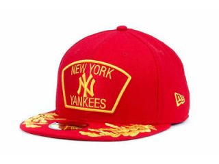 New York Yankees MLB Scrambled Egg Military Officers Captain Hat Cap 