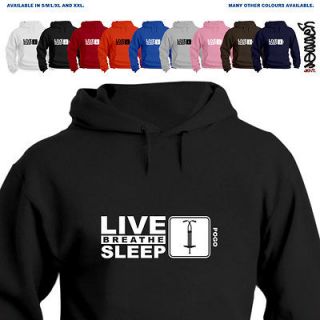 Pogo Stick Pro Gift Hoodie Hooded Top Eat Live Breathe Sleep Pogo