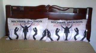 Michael Jackson This It It Collectible Rare Bedding pair of Pillow 