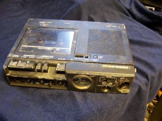 MARANTZ PORTABLE CASSETTE RECORDER tape player PMD221 AS IS parts only