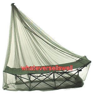 compact olive single travel mosquito net insect midge time left