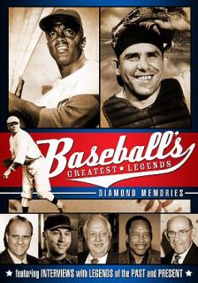 Baseballs Greatest Legends Diamond Memories DVD, 2009