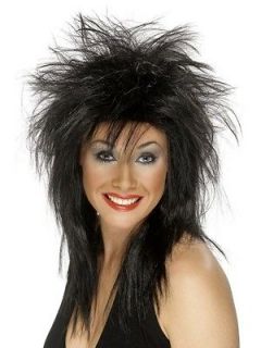 rockin roll 80s 1980 black tina turner costume women wig