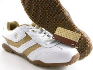 New Original Penguin Mark White/Brown Wheat Casual Fashion Sneakers 
