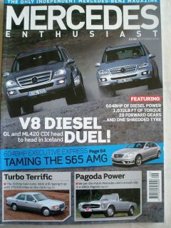 Mercedes Enthusiast Sep 2006 Issue 59 GL & ML 420 CDi, S65 AMG, 280SL 