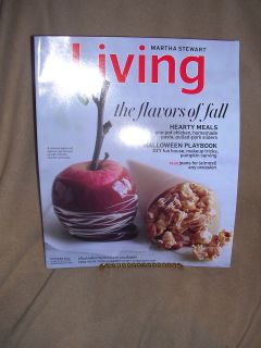Martha Stewart Living October 2012 The Flavors of Fall and Halloween