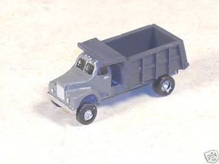 scale 1956 b model mack single axle dump truck