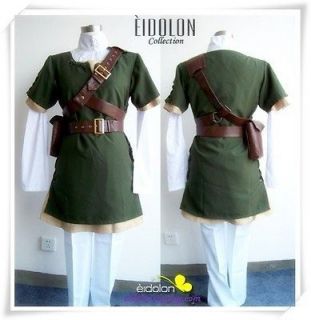 ee0079aa the legend of zelda link cosplay costume from china
