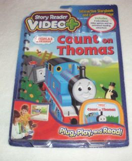 STORY READER VIDEO + COUNT ON THOMAS BOOK CARTRIDGE AGE 3+