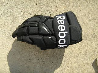 REEBOK 10K Pro Stock 14 Nylon Hockey Glove Black RIGHT GLOVE ONLY