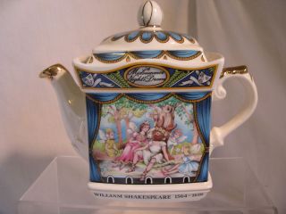 Sadler A MIDSUMMER NIGHTS DREAM Two Cup Teapot William Shakespeare 