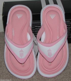 New Adidas Sandals Flip Flops Youth Shoes Girls size 6 Womens sz 7.5