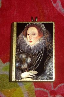queen elizabeth tudor pendant or brooch pin 