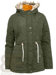   Parka Jacket Coat Fish Tail Parker Coats Padded Quilted Jackets