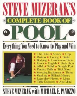   of Pool by Steve Mizerak and Michael E. Panozzo 1990, Paperback