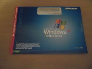 Microsoft Windows XP Professional Pro 32 Bit SP3 Full Version New with 