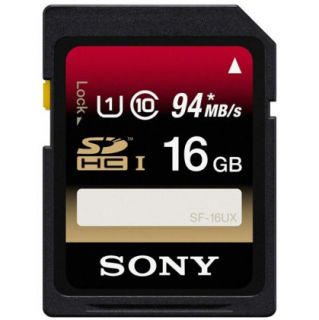 sony 16gb uhs 1 sd sdhc memory card 94mb s