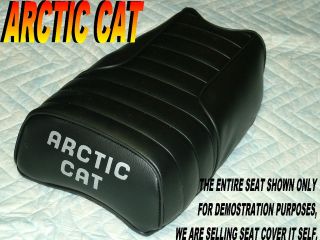 Arctic cat Mini bike Replacement seat cover whisker leopard sides 321b
