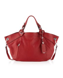 oryany holly large satchel red