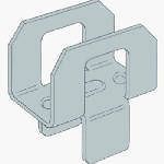 Simpson Strong Tie 1/2 Plywood Clips PSCL1/2 Panel Sheathing Clip 