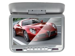 d3108 car grey 9 flip down overhead roof mounted monitor