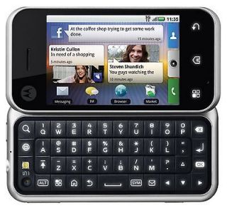 New Motorola Backflip MB300 Unlocked GSM Phone 3G Android OS 5MP 