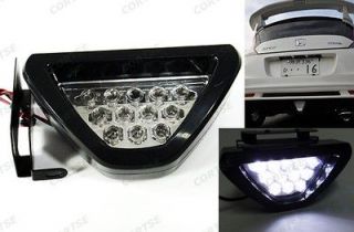 F1 style 12 LED Backup Reverse Light WHITE Flashing Blinker Safety 