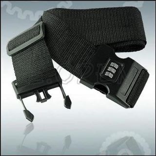   Security Packing Belt Strap With Password Lock For Luggage Baggage