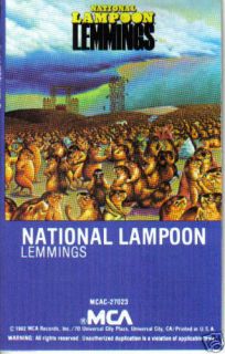 National Lampoon Lemmings ~ Soundtrack 1982 (RARE) (Audio Cassette)