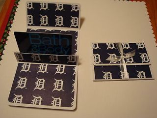 PAPER HANDCRAFTED GIFT CARD HOLDER   MLB DETROIT TIGERS