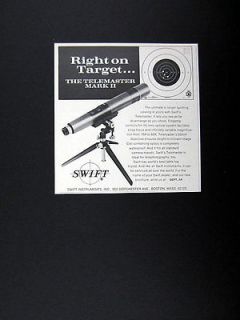 Swift Instruments Telemaster Mark II Target Spotter 1973 print Ad 