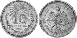 Mexico 10 Centavos, 1906