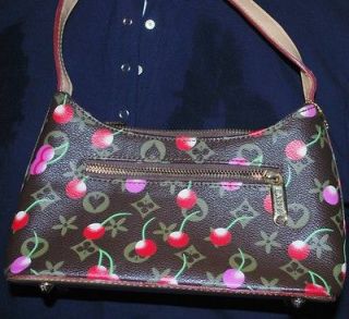 adorable cherry handbag great for evening