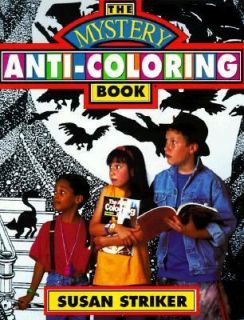 The Mystery Anti Coloring Book by Susan Striker 1991, Paperback 